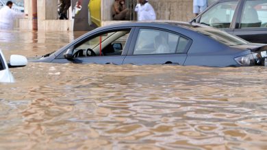صورة | اضطرابات جوية “إقليمية” تضرب 7 دول عربية.. أمطار طوفانية وتحذيرات من السيول