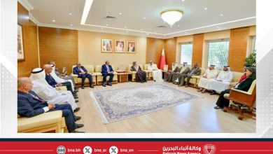 صورة نائب رئيس المجلس الأعلى للقضاء يستقبل وفود المؤتمر العربي للقانون والمحاماة