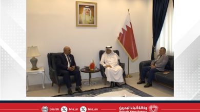 صورة القنصل العام لمملكة البحرين في النجف يستقبل مدير مكتب التصديقات الخارجية العراقي