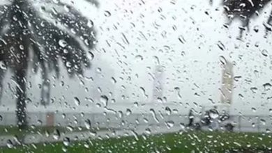 صورة هطول أمطار متوسطة إلى غزيرة على منطقتي عسير والباحة