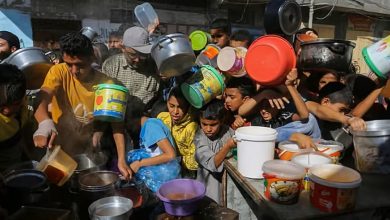 صورة أكثر من مليون طفل في غزة بحاجة للماء والغذاء