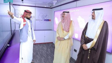 صورة تدشين الحافلة الذكية المتنقلة لشركة stc للتوعية التثقيفية للخدمات الحكومية بمحافظة الوجه