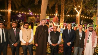 صورة السفير الهندي يزور “أسبوع الثقافة الهندية” بمبادرة “انسجام عالمي 2” في الرياض