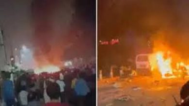 صورة قتلى في انفجار قرب القلعة الحمراء في نيودلهي الهندية