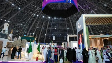 صورة إقبال كبير من الزوار على فعاليات النسخة الخامسة لمؤتمر ومعرض الحج