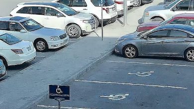 صورة ضبط 2304 مركبة مخالفة متوقفة في الأماكن المخصصة لذوي الإعاقة