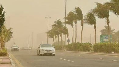 صورة «الأرصاد» ينبه من أتربة مثارة ورياح نشطة على عدد من محافظات منطقة مكة المكرمة