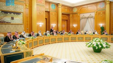صورة مجلس الوزراء يُثمن مباحثات القمة السعودية الأمريكية