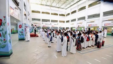 صورة اليوم.. عودة الطلبة لمقاعد الدراسة بعد انتهاء إجازة الخريف