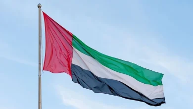 صورة حكام الإمارات يعربون عن تعازيهم لأمير قطر بوفاة مريم بنت عبدالله