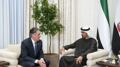 صورة رئيس الدولة يلتقي رئيس المجلس الوطني الأميركي للطاقة