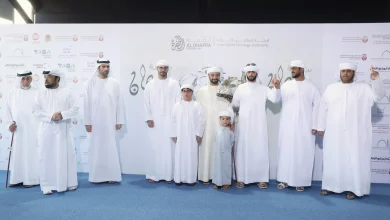 صورة خالد بن سلطان بن زايد يتوج الفائزين في مزاينة سويحان