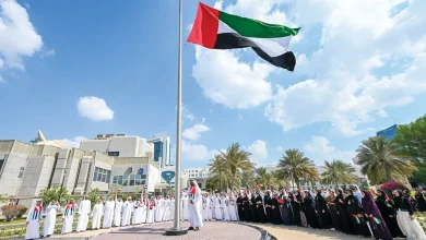 صورة «أبوظبي للإعلام» تحتفل بيوم العَلم وتُجَدِّد الولاء والاعتزاز بالهوية الوطنية