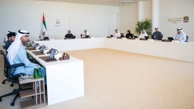 صورة خالد بن محمد بن زايد يرأس اجتماع المجلس التنفيذي لإمارة أبوظبي