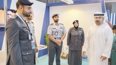 صورة شرطة أبوظبي تشارك في الملتقى الصحي الرابع الخاص بمستشفيات الظفرة