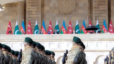 صورة نيابة عن رئيس الدولة.. يحضر حمدان بن محمد احتفالات أذربيجان بمناسبة يوم النصر