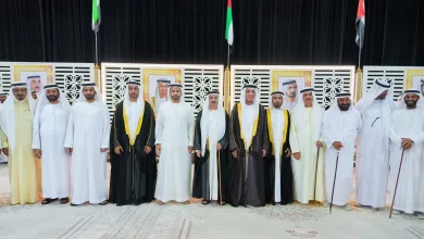 صورة سعود بن صقر يحضر أفراح آل المعلا