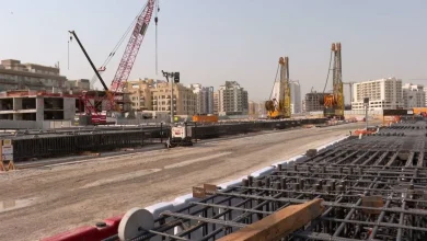 صورة طرق دبي: إكمال 10% من أعمال الخط الأزرق لمترو دبي خلال 5 أشهر