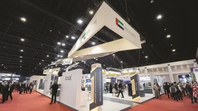 صورة جناح الإمارات في بانكوك يحظى باهتمام واسع في معرض الدفاع والأمن 2025