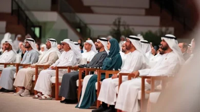 صورة ذياب بن محمد بن زايد يشهد إطلاق مبادرة بعنوان «من أرض الوطن: خطوات إلى المريخ»