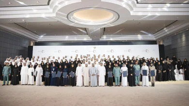 صورة سيف بن زايد يحضر حفل تكريم الدفعة العاشرة من دبلوم خدمات المستقبل