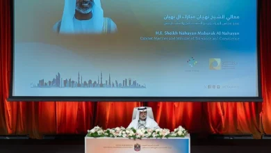 صورة نهيان بن مبارك يفتتح التجمع السنوي للفرسان ويطلق برنامجاً بعنوان «قادة التسامح»