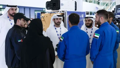 صورة حمدان بن محمد يزور منصة وكالة الإمارات للفضاء ويستعرض أبرز المشاريع والمبادرات الوطنية.