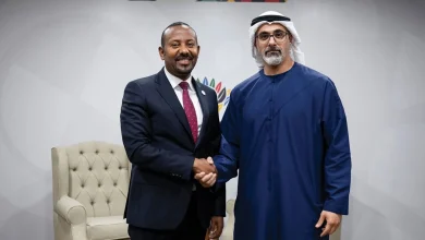 صورة ولي عهد أبوظبي يجري محادثات مع رئيس وزراء إثيوبيا لتعزيز التعاون الثنائي على هامش قمة مجموعة العشرين