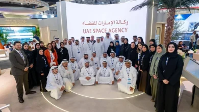 صورة تفاعل واسع مع مشاركة وكالة الإمارات للفضاء في معرض دبي للطيران