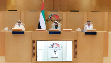 صورة محمد بن راشد يحضر افتتاح دور الانعقاد الجديد للمجلس الوطني الاتحادي