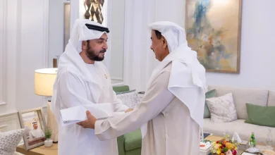 صورة استقبل حمدان بن زايد رئيس اللجنة العليا لسباق زايد الخيري