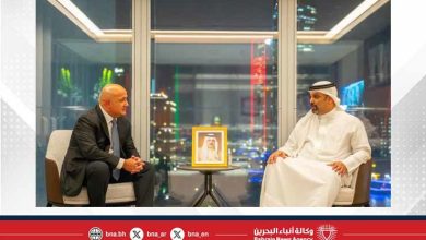 صورة وزير المالية والاقتصاد الوطني يستقبل الرئيس التنفيذي لصندوق النفط الحكومي الأذربيجاني