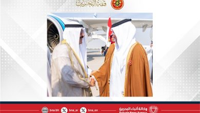 صورة سمو أمير دولة الكويت يصل إلى مملكة البحرين للمشاركة في أعمال الدورة السادسة والأربعين للمجلس الأعلى لمجلس التعاون لدول الخليج العربية