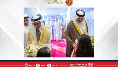 صورة سمو الشيخ منصور بن زايد يصل إلى مملكة البحرين للمشاركة في أعمال الدورة السادسة والأربعين للمجلس الأعلى لمجلس التعاون لدول الخليج العربية