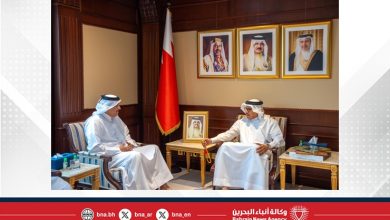 صورة وزير الخارجية يستقبل سفير دولة قطر المعين لدى مملكة البحرين