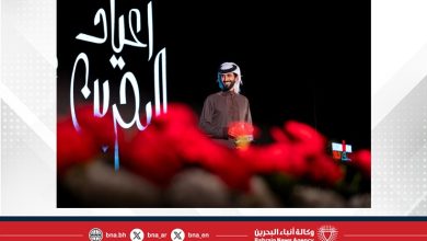 صورة سمو ولي العهد رئيس مجلس الوزراء ينيب سمو الشيخ ناصر بن حمد آل خليفة لحضور حفل ختام بطولة الشرق الأوسط للرجل الحديدي 70.3
