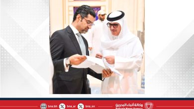 صورة وزير شؤون البلديات والزراعة يتفقد الاستعدادات النهائية لمعرض البحرين الدولي للإنتاج الزراعي والحيواني (مراعي 2025)