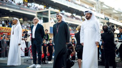 صورة ولي عهد أبوظبي يشهد الجولة الختامية لبطولة العالم لـ «الفورمولا 1»