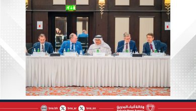 صورة وزير الخارجية يلتقي سفير الجمهورية الإيطالية لدى مملكة البحرين وسفراء الاتحاد الأوروبي لدى دول مجلس التعاون