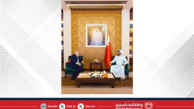 صورة سمو الشيخ ناصر بن حمد آل خليفة يستقبل نائب وزير الخارجية الروسي ويؤكد عمق التعاون بين البلدين