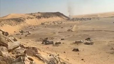 صورة عاجل: طيران مسيّر مجهول الهوية يقصف معسكر عارين ويوقع 10 قتلى وجرحى من قوات دفاع شبوة