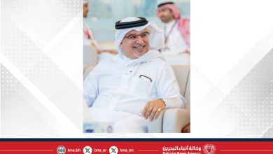 صورة سمو ولي العهد رئيس مجلس الوزراء يشهد مهرجان الرفه للإعلام لسباق الخيل