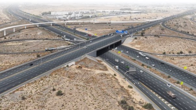 صورة إنجاز تطوير تقاطع شارع الشيخ زايد بن حمدان آل نهيان مع شارعي العوير والمنامة في 2028