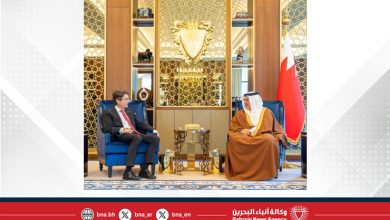 صورة سمو ولي العهد رئيس مجلس الوزراء يستقبل سفير جمهورية ألمانيا الاتحادية لدى مملكة البحرين بمناسبة تعيينه سفيرًا لبلاده لدى المملكة
