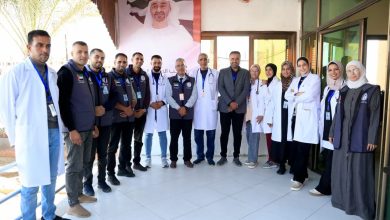 صورة “الفارس الشهم 3” تفتتح مركز الإمارات الطبي لخدمة المرضى بمواصي خانيونس