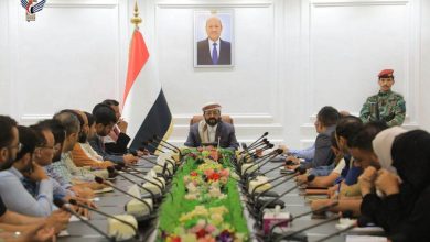 صورة العرادة يدعو المانحين والمنظمات الدولية لتوسيع نطاق تدخلاتهم وإعطاء مأرب الأولوية