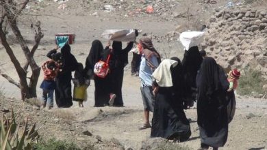 صورة أكثر من 24 ألف نازح في اليمن هذا العام نصفهم في مأرب