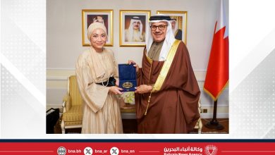 صورة وزير الخارجية يستقبل القائم بأعمال سفارة بروناي دار السلام لدى مملكة البحرين بمناسبة انتهاء فترة عملها