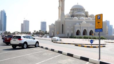 صورة إعفاء مستخدمي المواقف العامة في الشارقة من الرسوم حتى غدٍ الجمعة