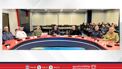 صورة وزير الداخلية يشهد ختام التمرين البحري المشترك “الحارس اليقظ 14” ويشيد بالتنسيق الميداني الفعال في تنفيذ الخطط والعمليات الأمنية المشتركة لمواجهة التحديات البحرية
